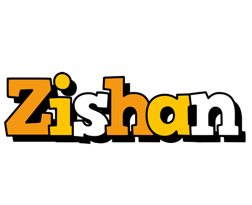 Zishan cartoon logo