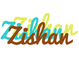 Zishan cupcake logo