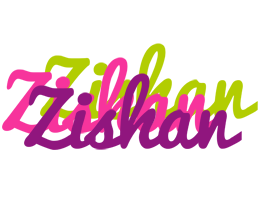 Zishan flowers logo