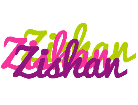 Zishan flowers logo