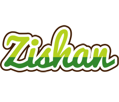 Zishan golfing logo