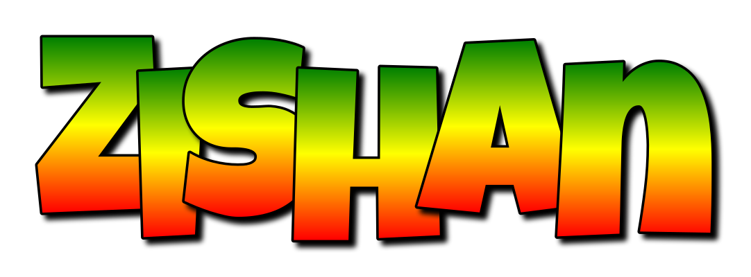 Zishan mango logo