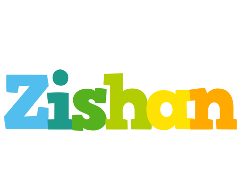 Zishan rainbows logo
