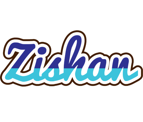 Zishan raining logo