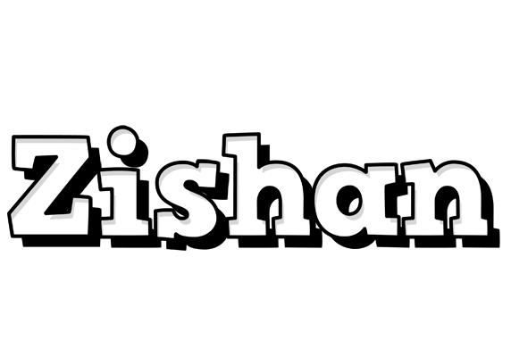 Zishan snowing logo