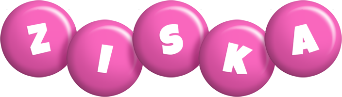 Ziska candy-pink logo