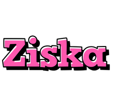 Ziska girlish logo