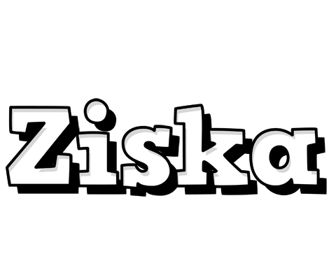 Ziska snowing logo