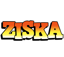 Ziska sunset logo