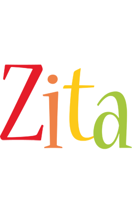 Zita birthday logo