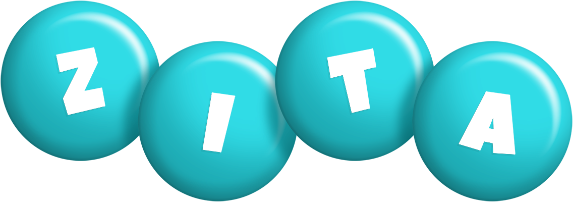 Zita candy-azur logo