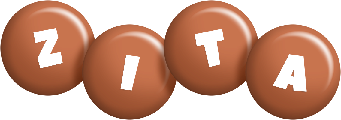Zita candy-brown logo