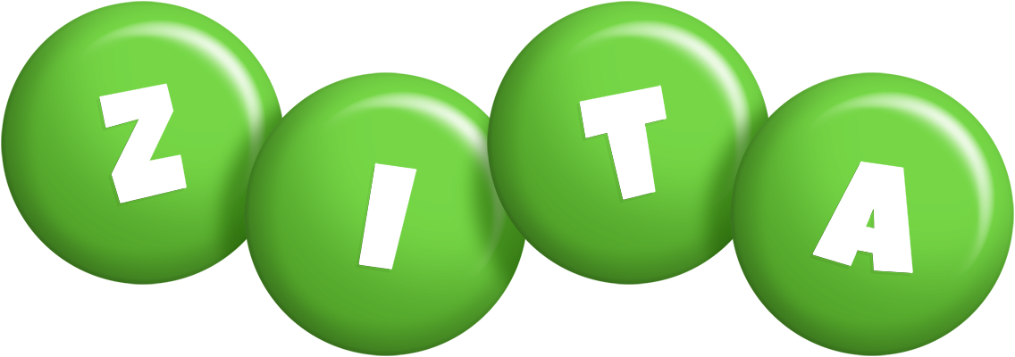Zita candy-green logo