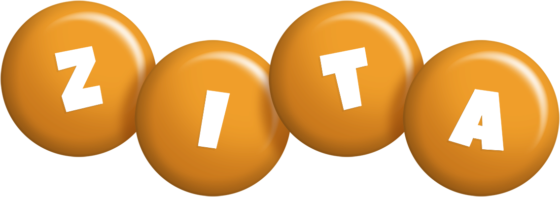 Zita candy-orange logo