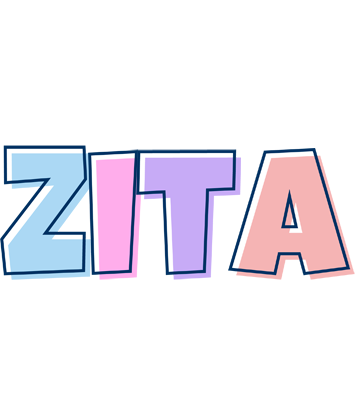 Zita pastel logo