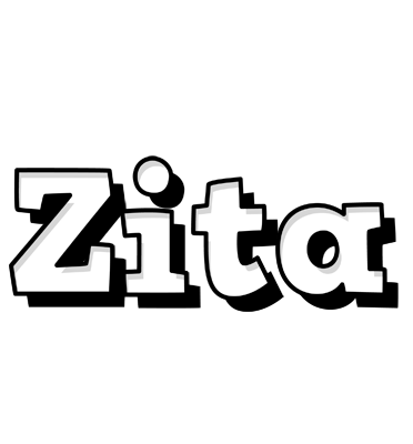 Zita snowing logo