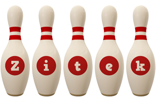 Zitek bowling-pin logo