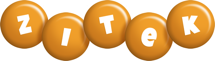 Zitek candy-orange logo