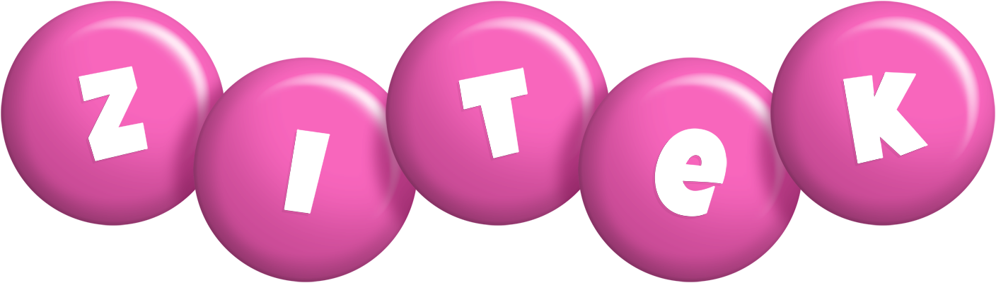 Zitek candy-pink logo
