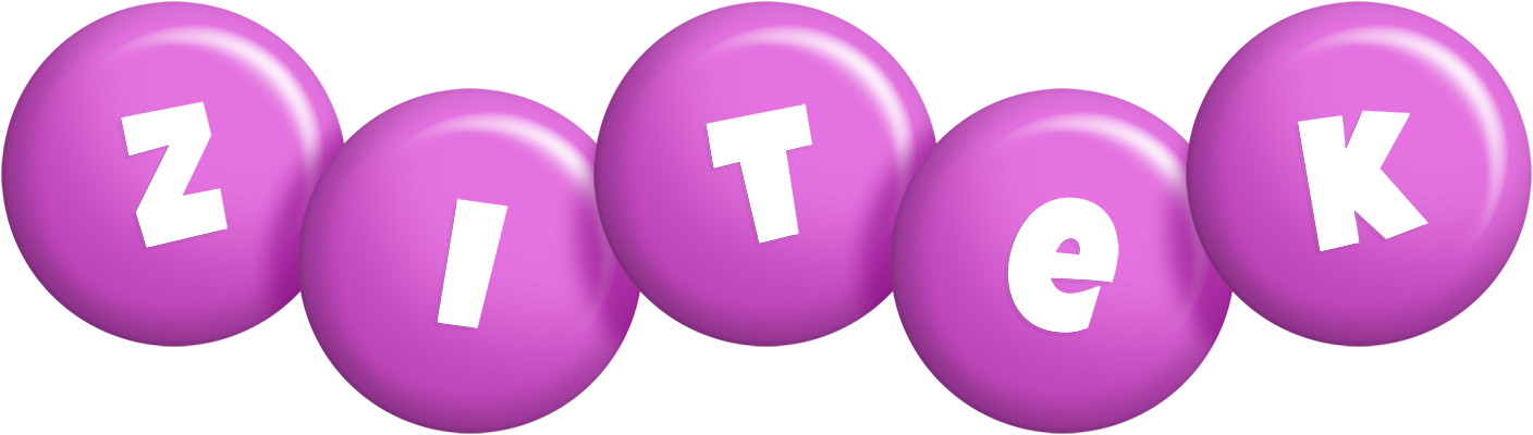 Zitek candy-purple logo