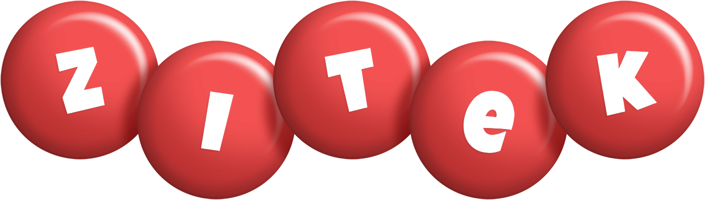 Zitek candy-red logo