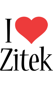 Zitek i-love logo