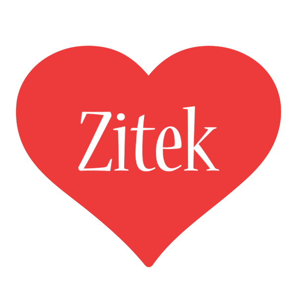 Zitek love logo
