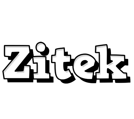 Zitek snowing logo
