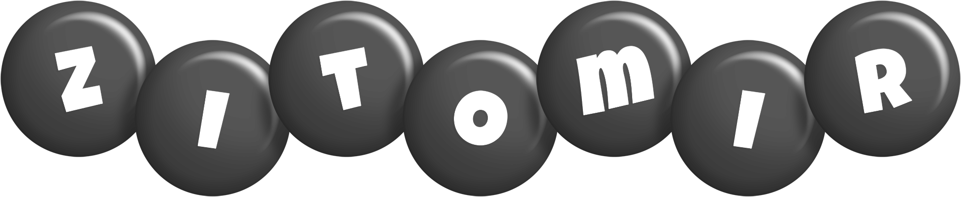 Zitomir candy-black logo