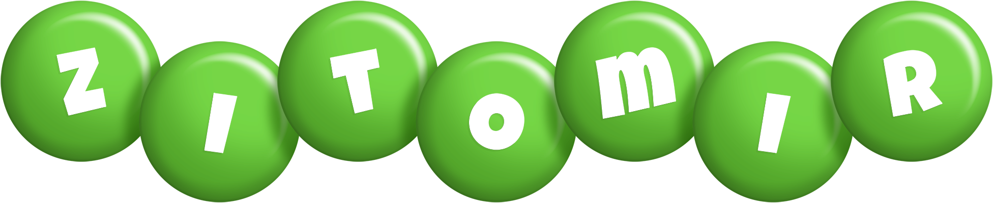 Zitomir candy-green logo