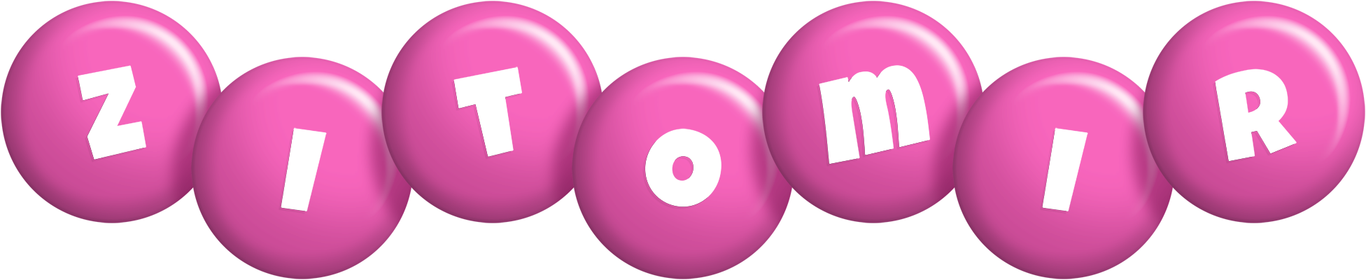 Zitomir candy-pink logo
