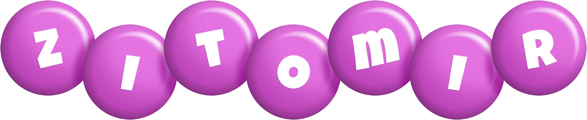 Zitomir candy-purple logo