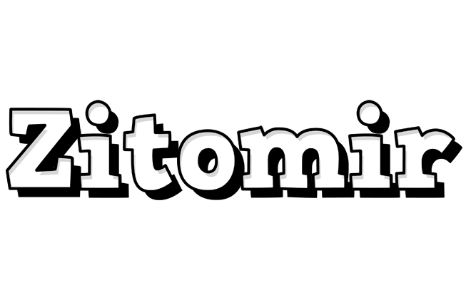 Zitomir snowing logo