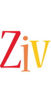 Ziv birthday logo