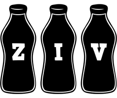 Ziv bottle logo