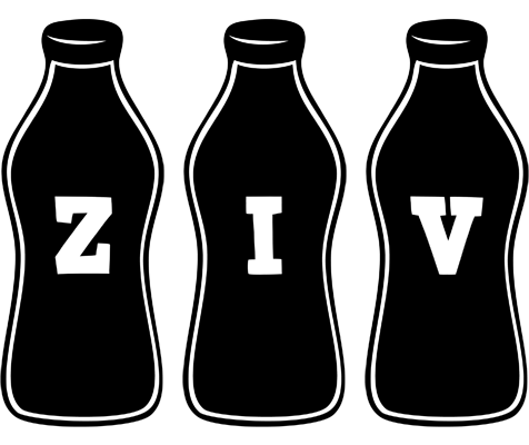 Ziv bottle logo