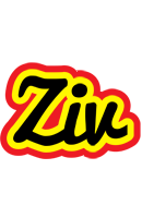 Ziv flaming logo