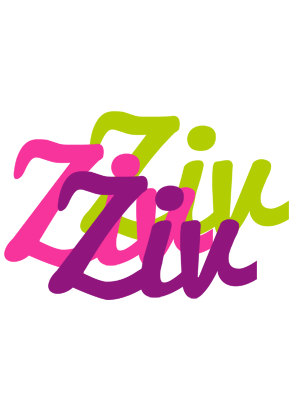 Ziv flowers logo