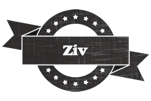 Ziv grunge logo