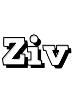 Ziv snowing logo