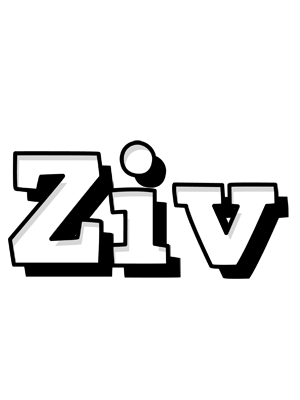 Ziv snowing logo