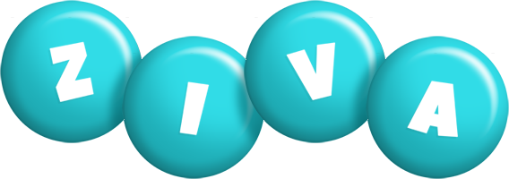 Ziva candy-azur logo