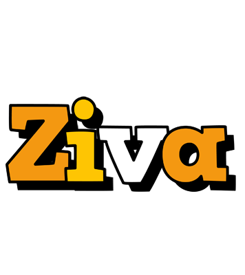Ziva cartoon logo