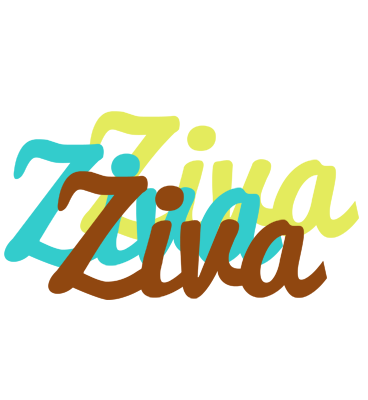 Ziva cupcake logo