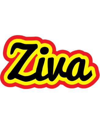 Ziva flaming logo