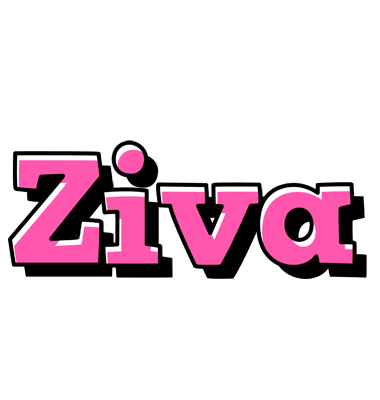 Ziva girlish logo