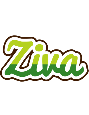 Ziva golfing logo