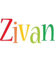 Zivan birthday logo