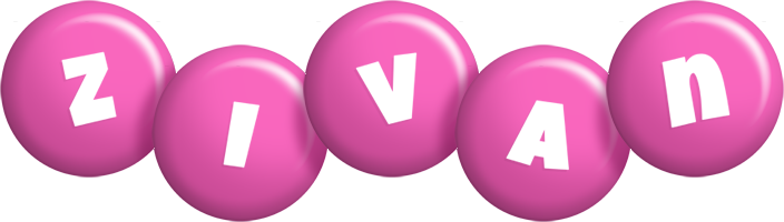 Zivan candy-pink logo