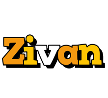 Zivan cartoon logo